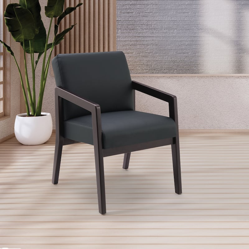 Wood Guest Chair - Espresso