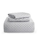 preview thumbnail 13 of 65, 3-Piece Reversible Ultra Lighweight Coverlet Premium Microfiber Quilt Set
