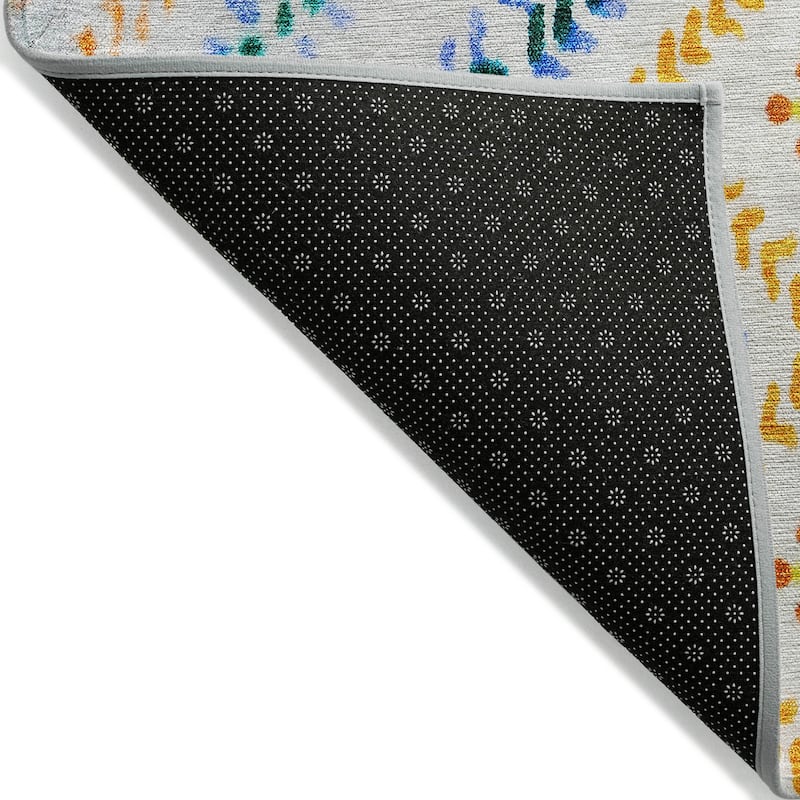 Machine Washable Indoor/ Outdoor Chantille Boho Global Rug
