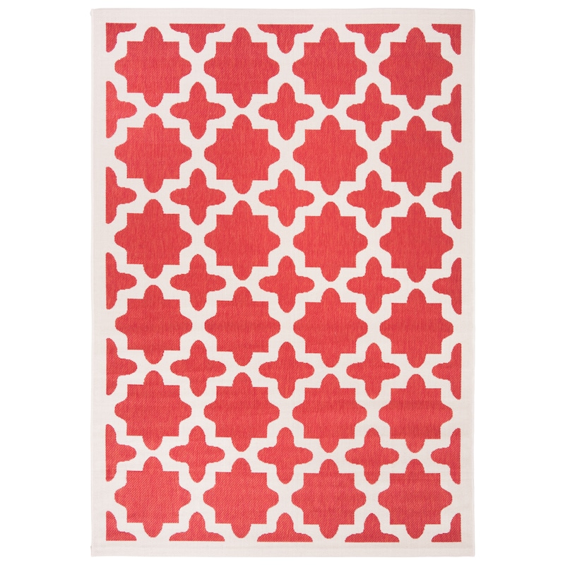 SAFAVIEH Courtyard Dorthey Indoor/ Outdoor Waterproof Patio Backyard Rug