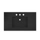 preview thumbnail 31 of 56, Palomar 36-inch NativeStone Bathroom Sink