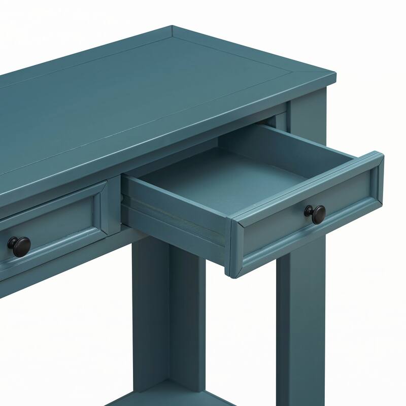 Console Table/Sofa Table(Dark Blue)