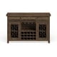preview thumbnail 3 of 6, Furniture of America Tood Traditional Walnut Veneer Dining Server