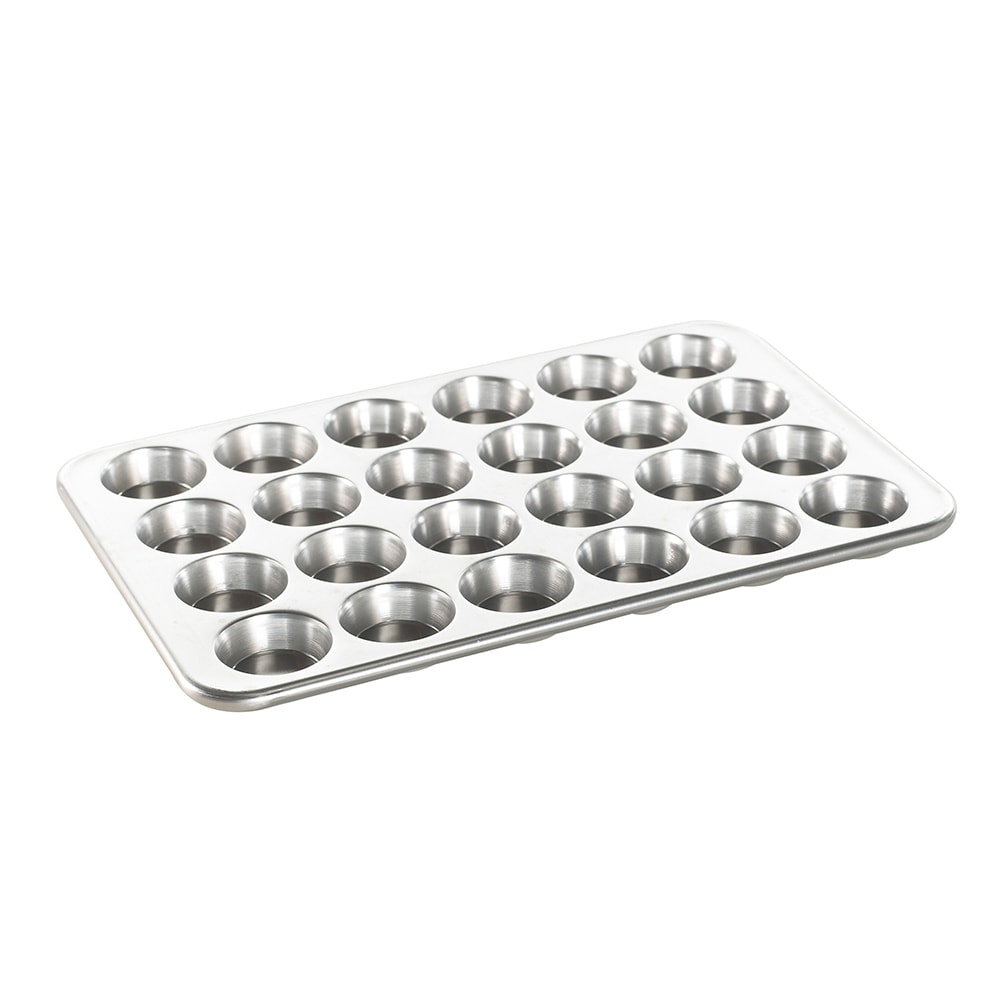 Nordic Ware Natural Aluminum Commercial Mini Loaf Pans, Four 2-Cup