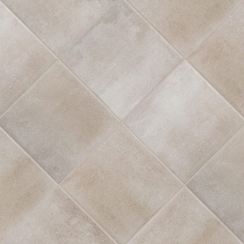 Merola Tile Matter Taupe 6" x 6" Porcelain Floor and Wall Tile
