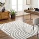 preview thumbnail 7 of 40, Livabliss Rodos Mod Neutral Rainbow Plush Area Rug.
