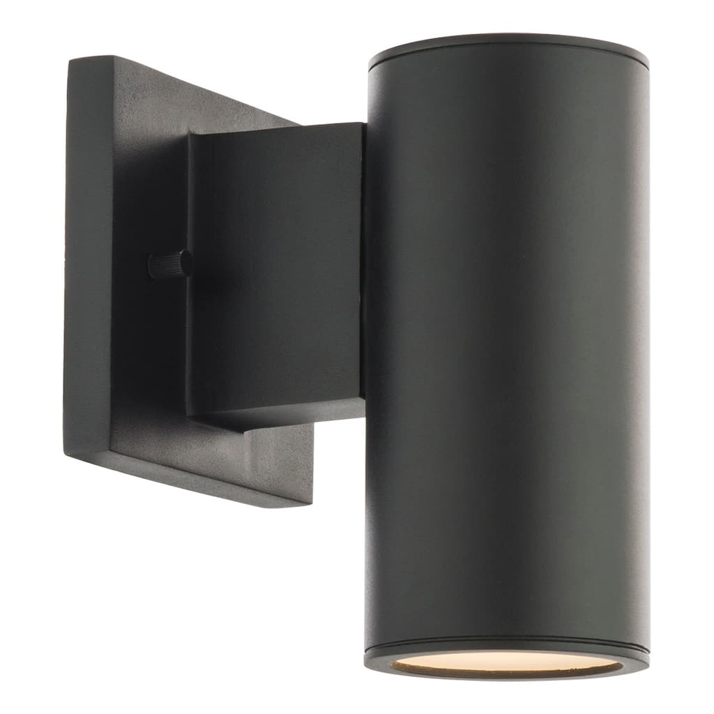 WAC Lighting Cylinder 7" Tall Single Light LED Outdoor Wall Sconce -