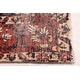 preview thumbnail 5 of 7, ECARPETGALLERY Hand-knotted Antalya Vintage Red Wool Rug - 7'1 x 9'10