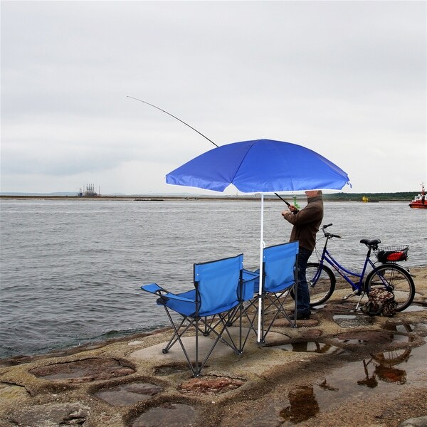 Portable shop umbrella chair