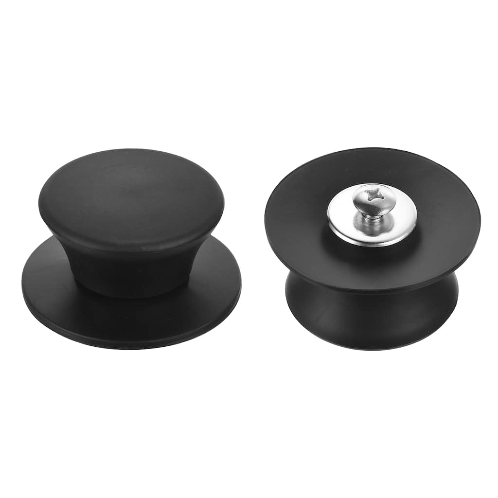 2pcs Universal Pot Lid Top Replacement Knob Heat Resistant Handle