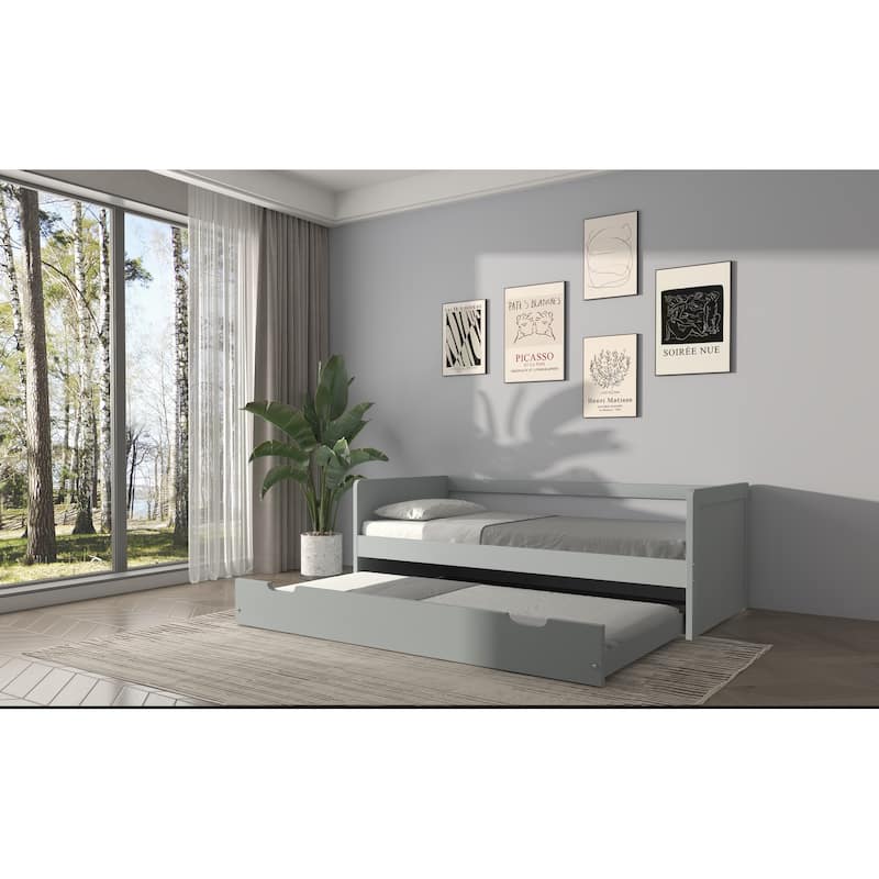 Natalie Pine Daybed with Trundle