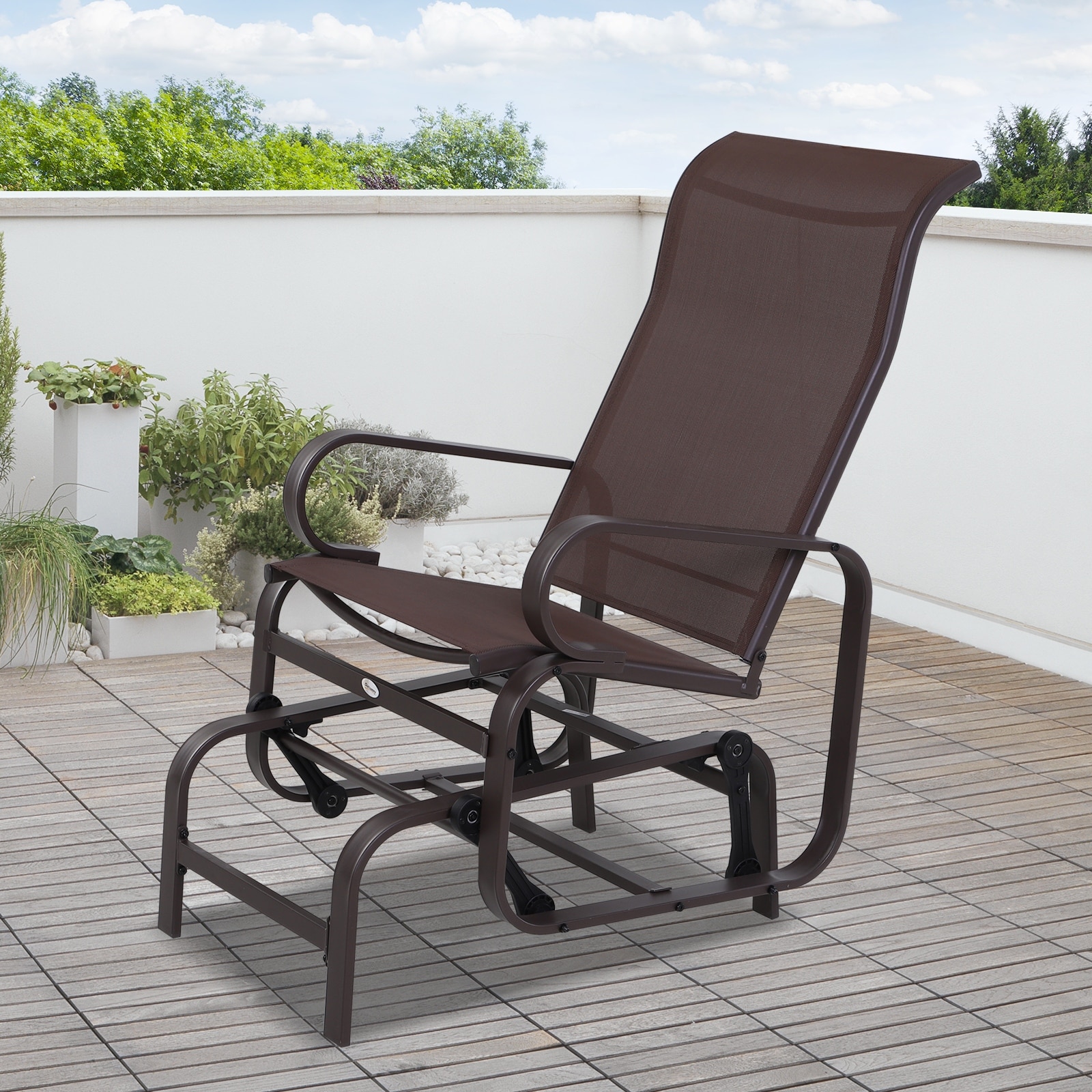 Glider camp chair sales