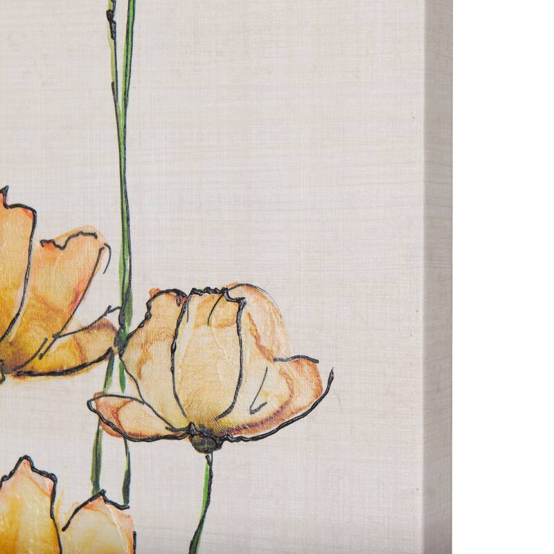 Meadow Flowers III (30 x 60) Canvas Art Print