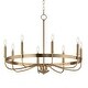 preview thumbnail 1 of 8, Maxim 14498 Frankie 8 Light 29" Wide Taper Candle Style Chandelier Heritage