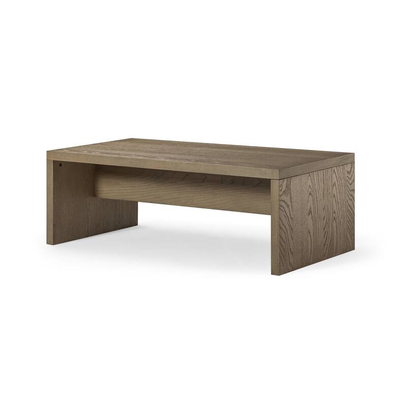 Maven Lane Zeno Rectangular Coffee Table - Grey