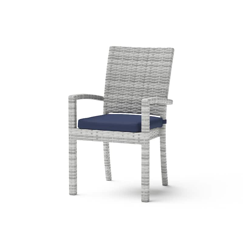 Cannes 9 Piece Aluminum Outdoor Patio Dining Set