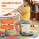 preview thumbnail 13 of 33, Kids Wobble Chair, Active Chair, Wobble Stool Improves Focus, Posture and Calm Children, Ideal for Schools and Home
