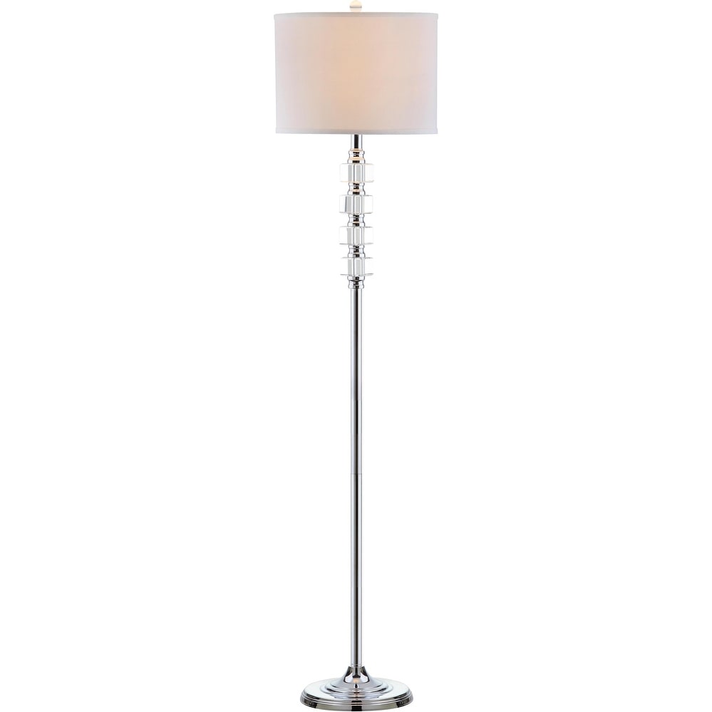 SAFAVIEH Lighting 60-inch Crystal Lombard Street Floor Lamp 14