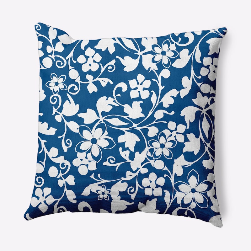 Evelyn Decorative Throw Pillow - Dark Cobalt Blue - 26" x 26"