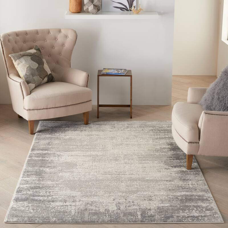 Nourison Cyrus Modern Abstract Area Rug