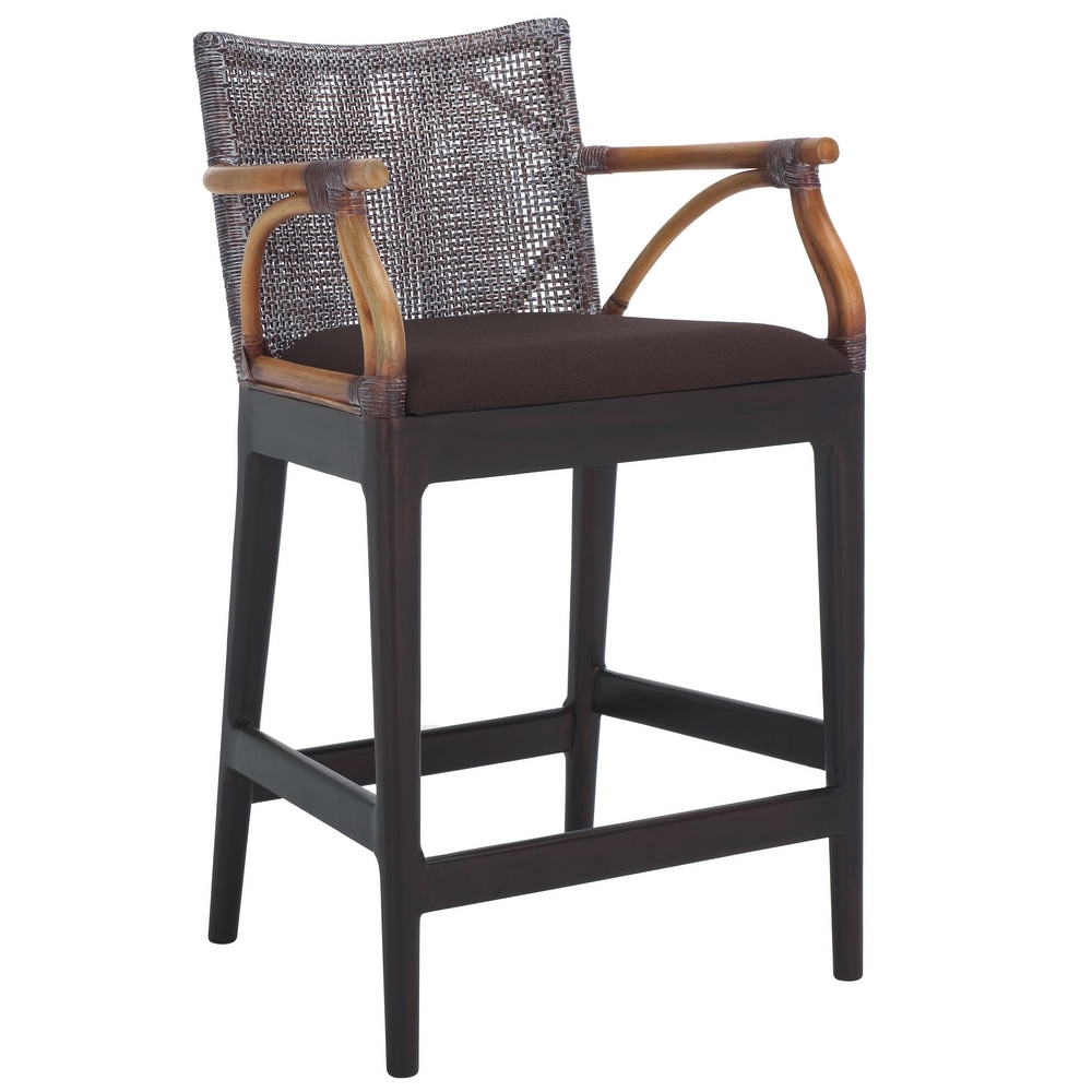 SAFAVIEH Gianni 26-inch Counter Stool - 22"W x 21"D x 36"H