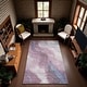 preview thumbnail 21 of 66, Premium Washable Super Soft Abstract Contemporary Mayfield Rug Mauve - 10' x 14'