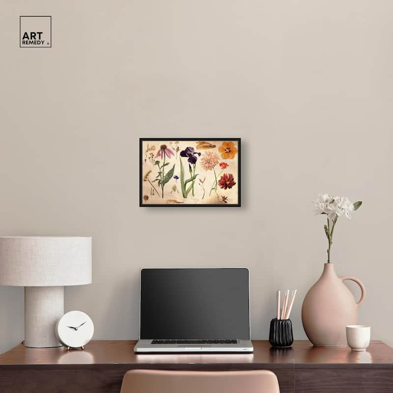 Floral Selection II Canvas by Art Remedy