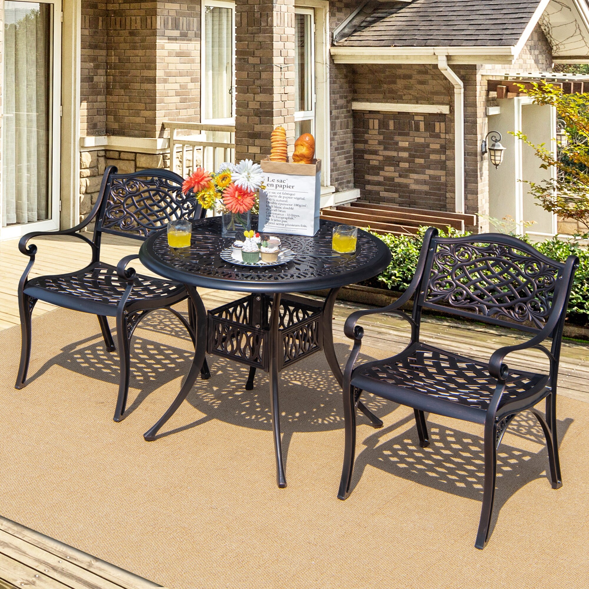 Gymax Patio Furniture Bed Bath Beyond