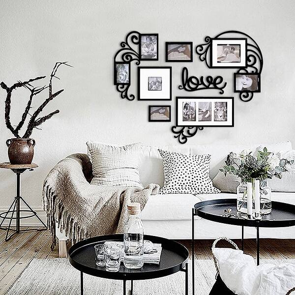 photo frames on wall pinterest