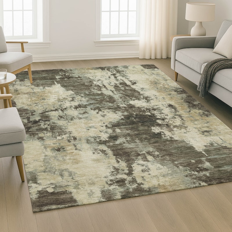 Premium Washable Super Soft Abstract Casual Mayfield Rug