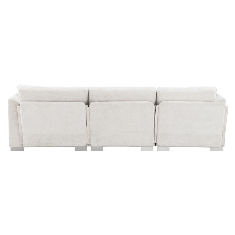 Cloud Sectional Sofa w/ 2 Pillows & Oversized Chaise Upholstered Sofa