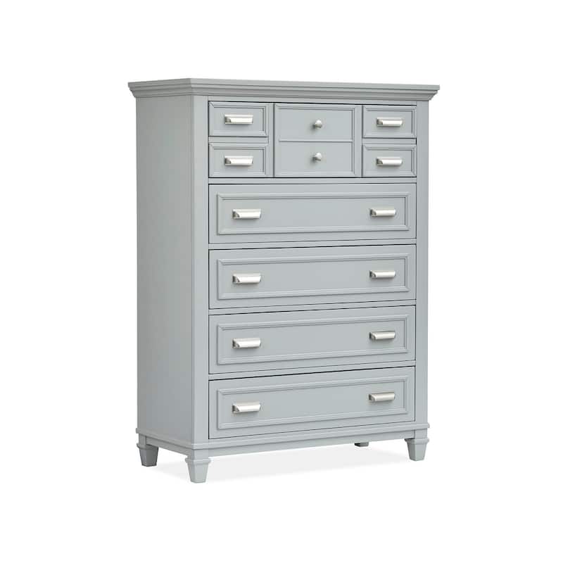 Magnussen Home Charleston Harbor Gray Drawer Chest - 5-drawer