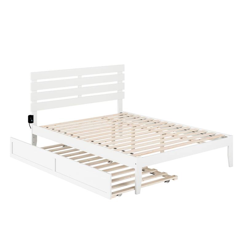 Oxford Bed with Twin XL Trundle