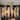 Mid-Century Modern 3 Lights Semi-flush Mount Drum Ceiling Lights Foryer with Crystal Glass Shade - D14'' x H12''