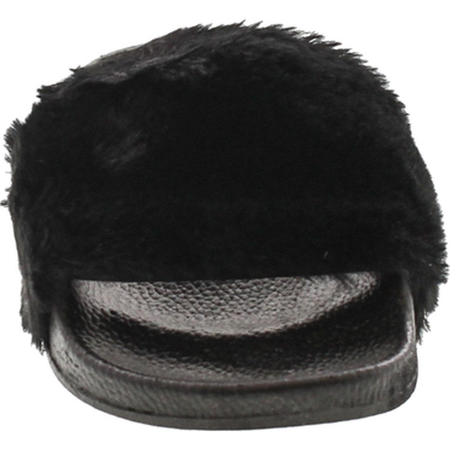 sandals with fur on top