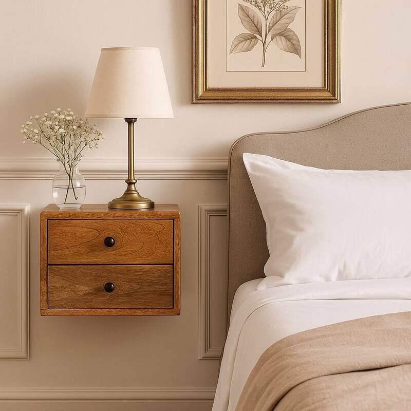 Solis Wall-Mounted Nightstand