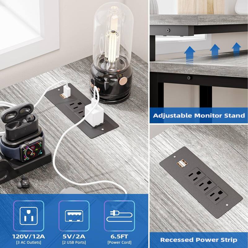 L Shaped Gaming Computer Desk