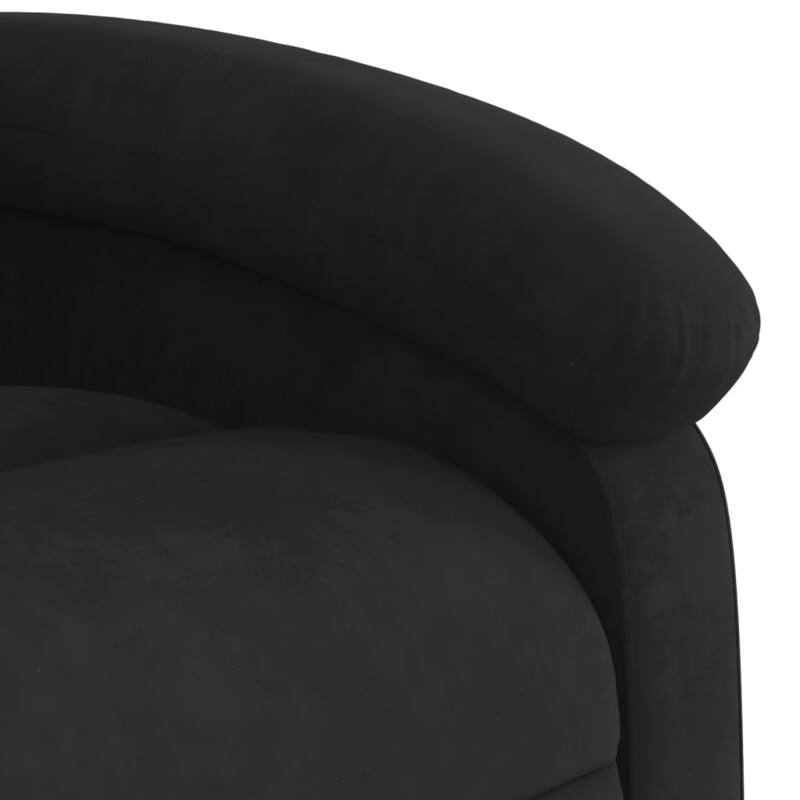 vidaXL Stand up Massage Recliner Chair Power Lift Wingback Armchair Velvet