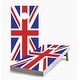 preview thumbnail 1 of 5, British Flag Cornhole Game (Choose Wraps or Boards) 2x4 Boards (24" x 48") - Include ALL Accessories