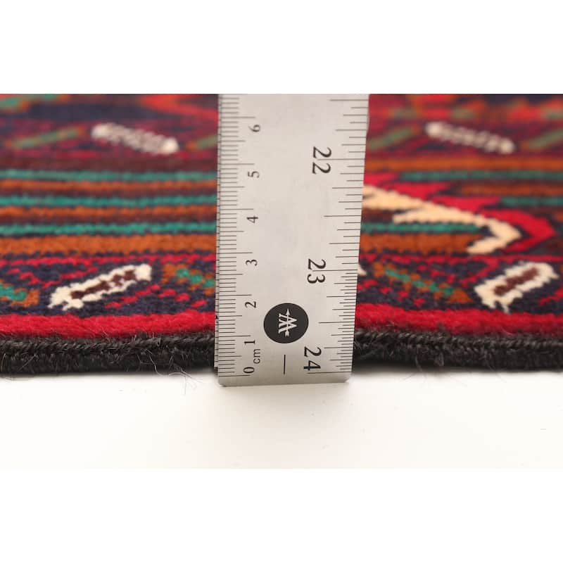 ECARPETGALLERY Hand-knotted Teimani Brown Wool Rug - 3'7 x 6'9