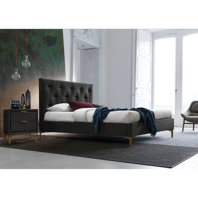 Colton Mid-Century Modern Platfoam Bed