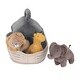 preview thumbnail 4 of 4, Lambs & Ivy Baby Noah Interactive Plush Boat/Ark with Stuffed Animal Toys