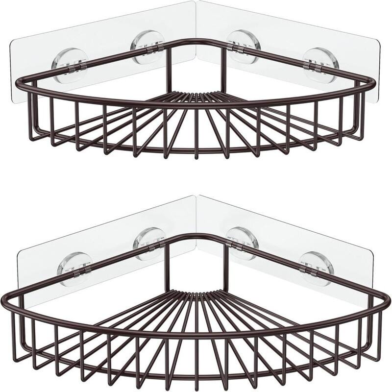 Corner Shower Caddy - 02-bronze