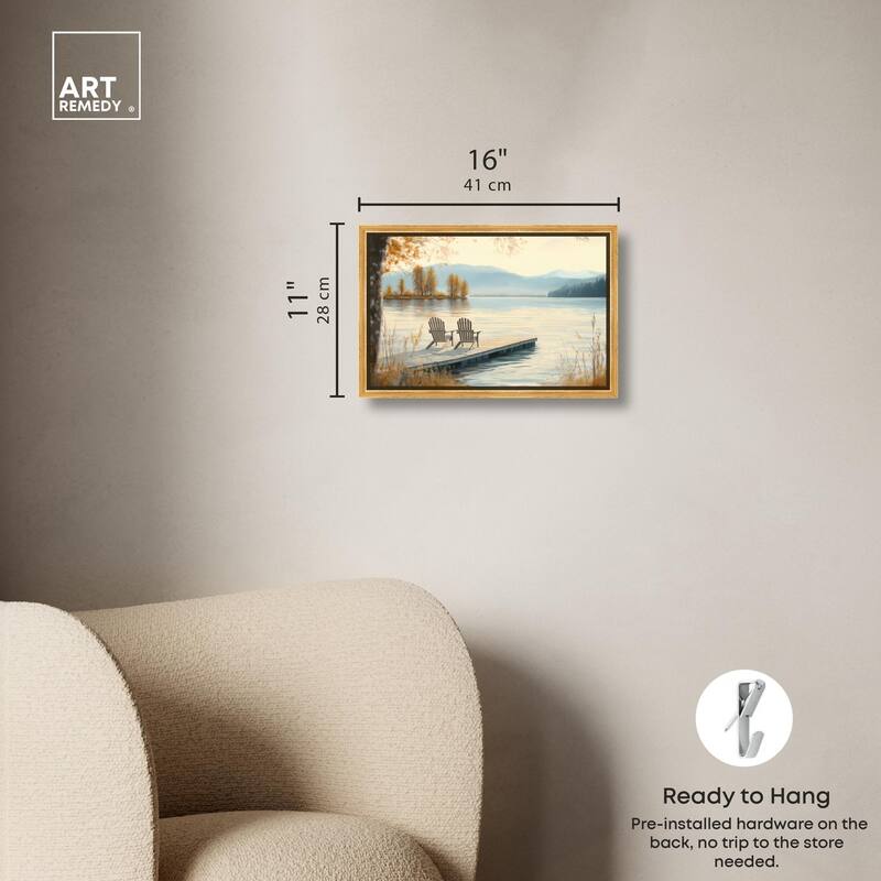 Lake of Dreams Canvas by Art Remedy