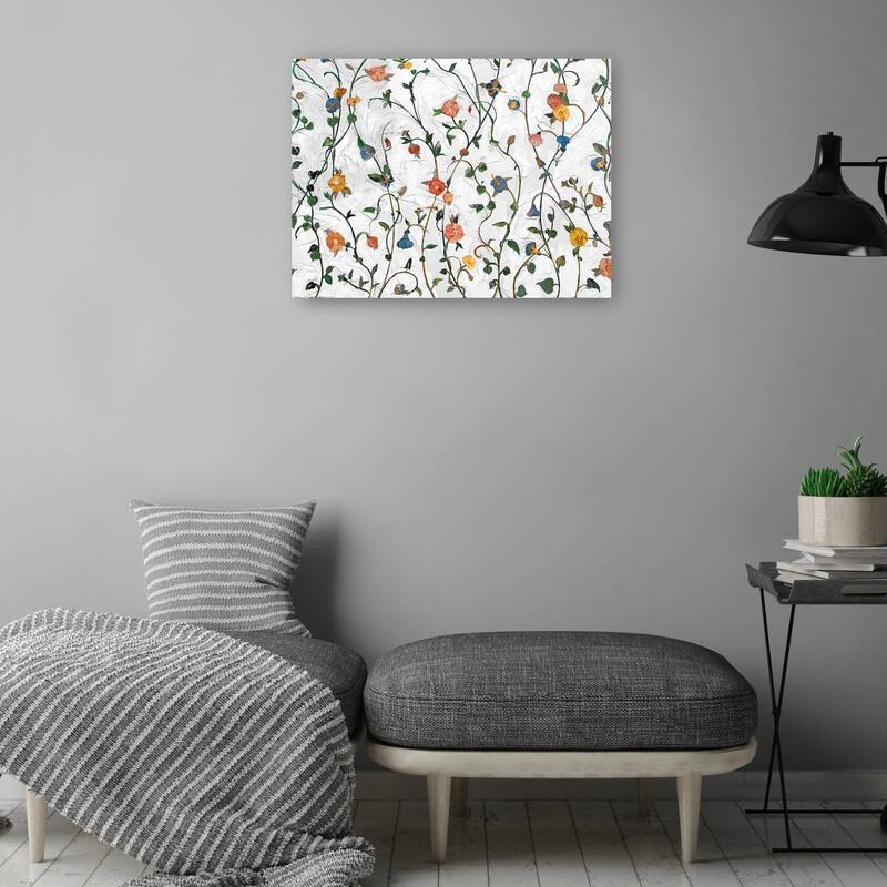 Garden Trellis By Studio Arts Canvas Art Print