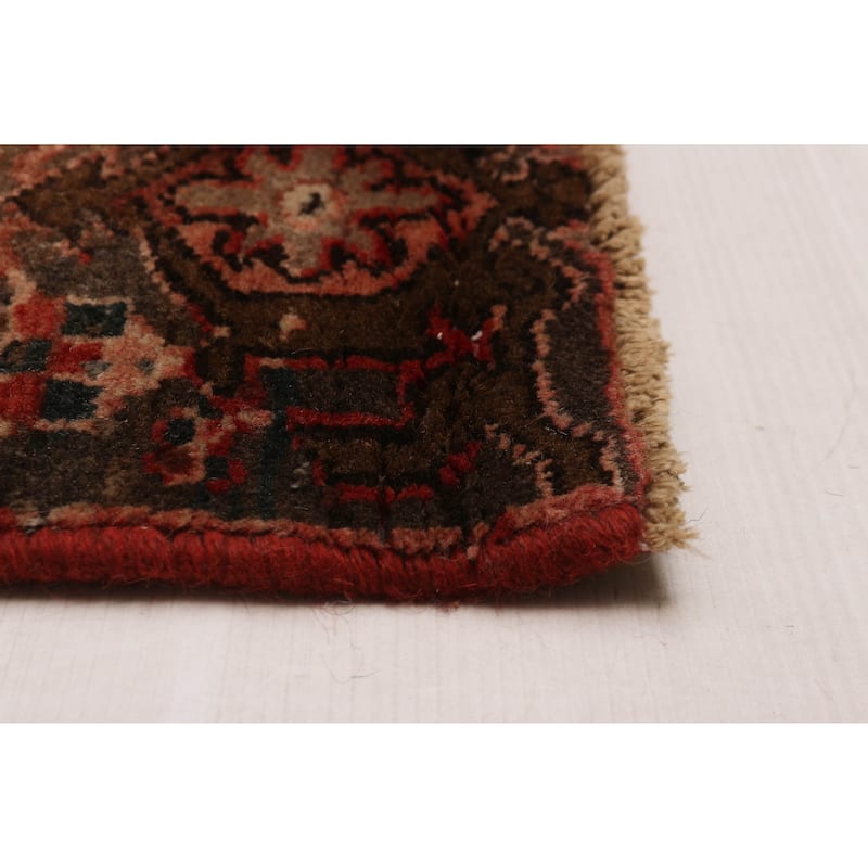 ECARPETGALLERY Hand-knotted Sarabi Dark Copper Wool Rug - 9'1 x 12'5