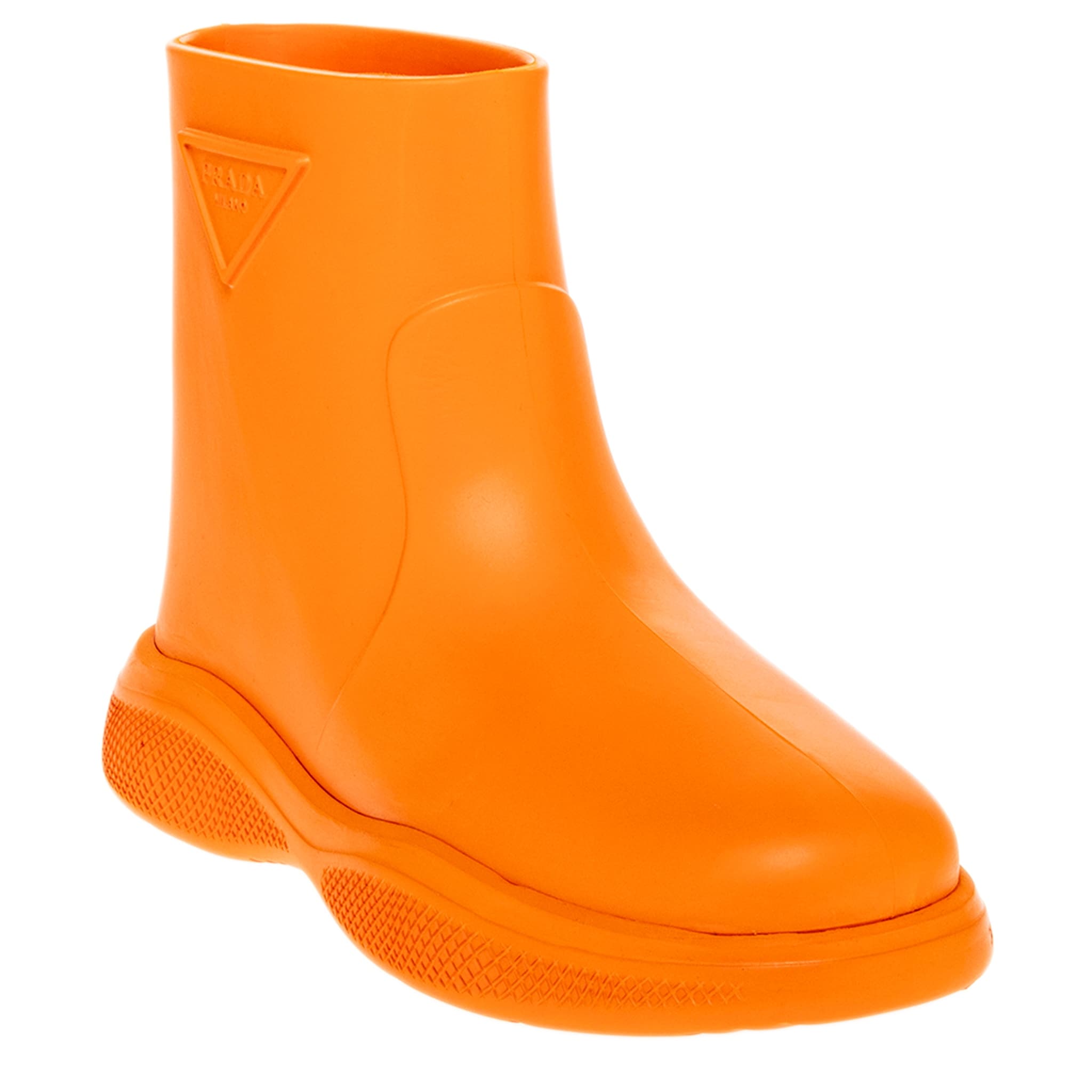 Prada Rubber Rainboots - Overstock - 43147306