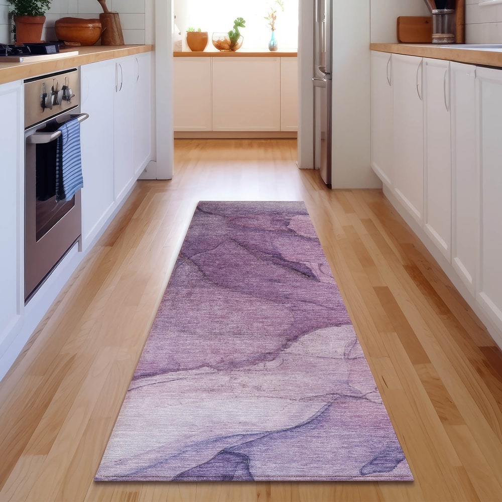 Premium Washable Super Soft Abstract Waves Mayfield Rug