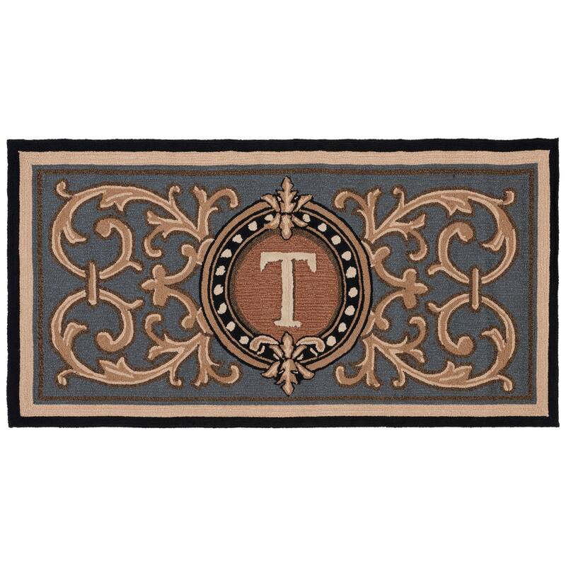 SAFAVIEH Handmade Monogram Griseldis Casual Rug