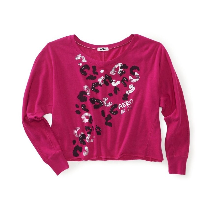 womens cut off sweatshirt